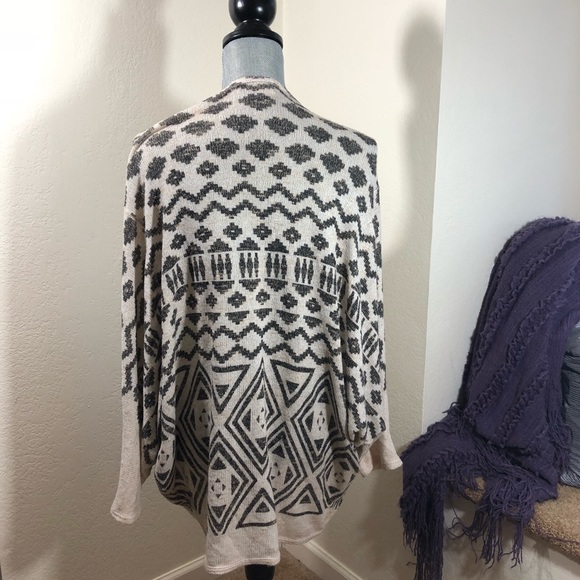 Windsor Multicolored Knit Boho Cardigan - Picture 4 of 7